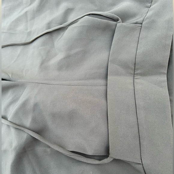 Express olive green pants size 10R grunge work classic casual - Picture 5 of 9